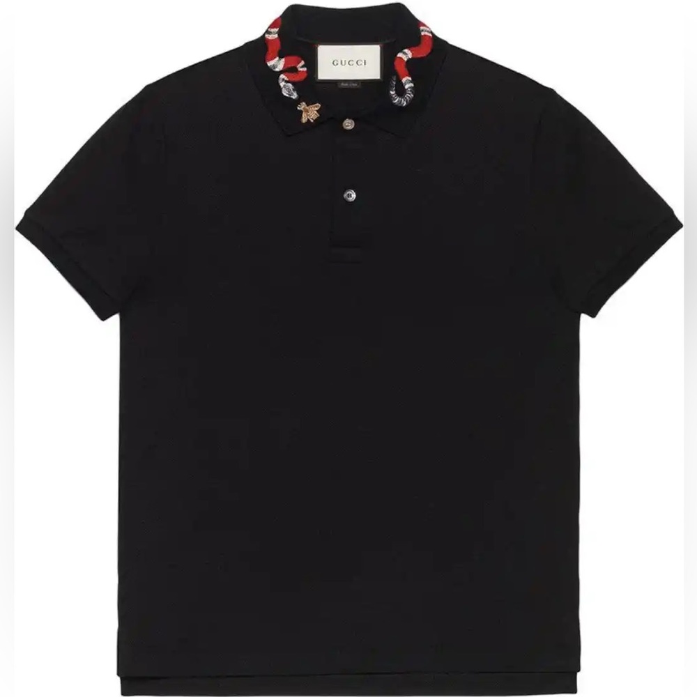 Gucci Snake Collar Polo